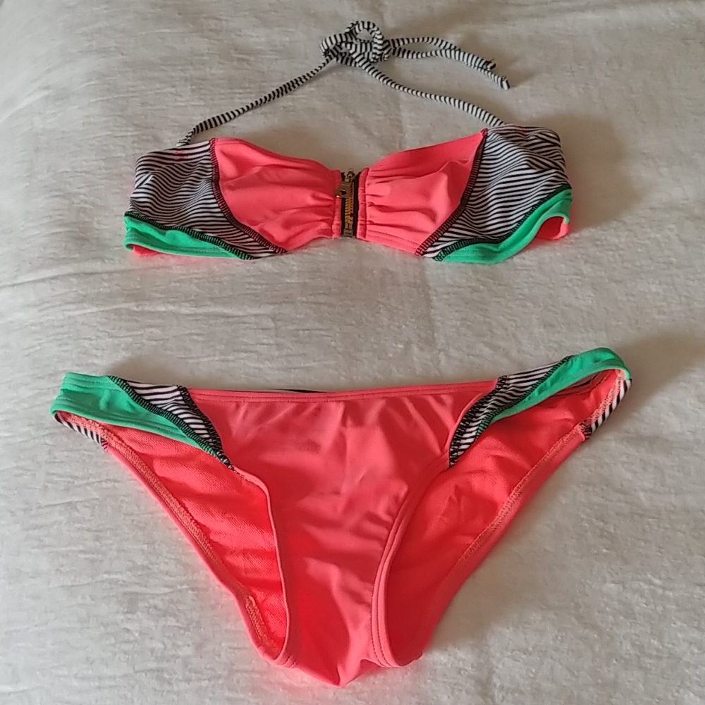 DAMSEL🌴 Bright Bikini Size Large